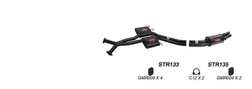 Redback Exhaust Dual 2 1/2" Cat Back System for Holden Caprice (08/2004 - 2006), Statesman (08/2004 - 2006) - Brixton 4x4 - Buy Online Now!